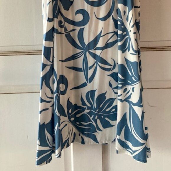 KALAHEO ALOHA HAWAIIAN DRESS LOVELY MONSTERA JASMINE FLOWER MADE IN HAWAII NEW L - Picture 6 of 16